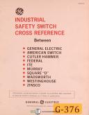 General Electric-GE Safety Switch Cross Reference Tables Manual 1971-safety Switch-01